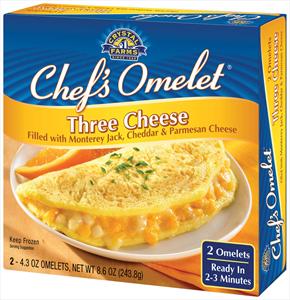 Les trois fromages étant : Parmesan, Cheddar et Monterey Jack (Je ne comprends pas l'obsession Américaine pour le Monterey Jack... Ni pour le bleu... Anyway!)