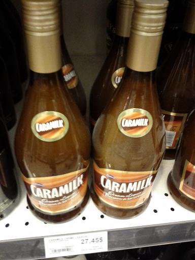 Du bon manger - Alcool à saveur de Caramilk