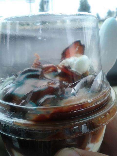 Du bon manger - sundae au bacon