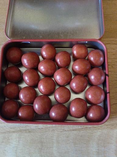 D'un beau rouge-brun! 