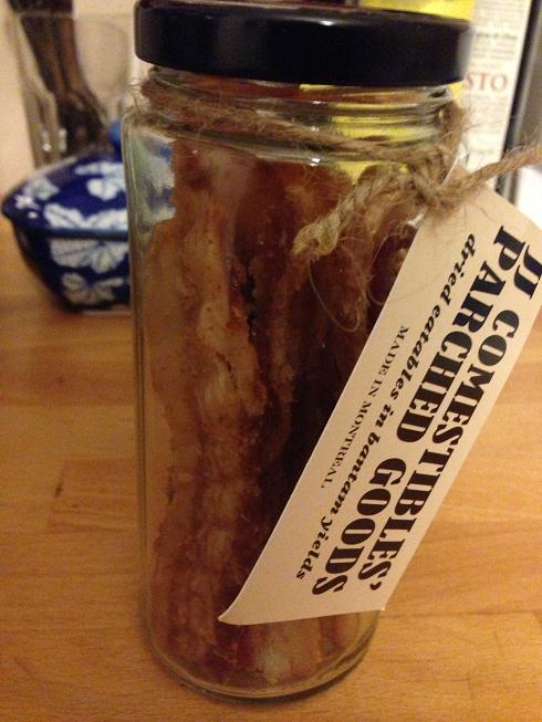 Du bacon du terroir... AU YABLE L'%$T!& DE FOIE GRAS!!!!