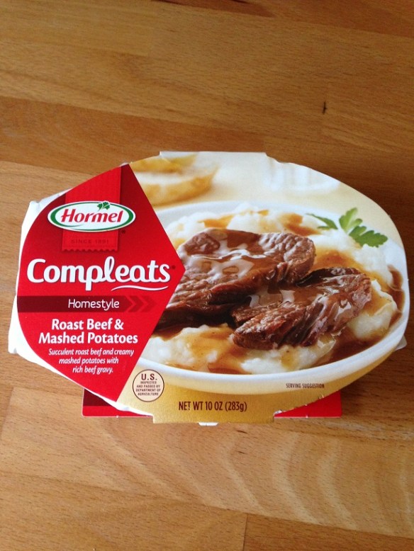 Il fait partie de la gamme Compleats... complhahahahahaha! Savoureux jeu de mots! Un mix de complete et eats... WOW! Le dude du marketing à clairement étudié à Harvard!!!!