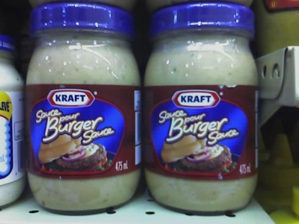 Un genre de relish à la mayo... 