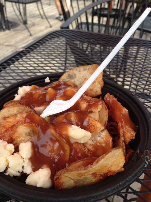 UNE POUTINE AUX CHIPS!!!!!