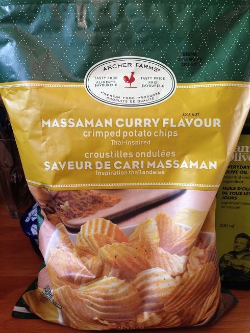 Des chips au cari... 