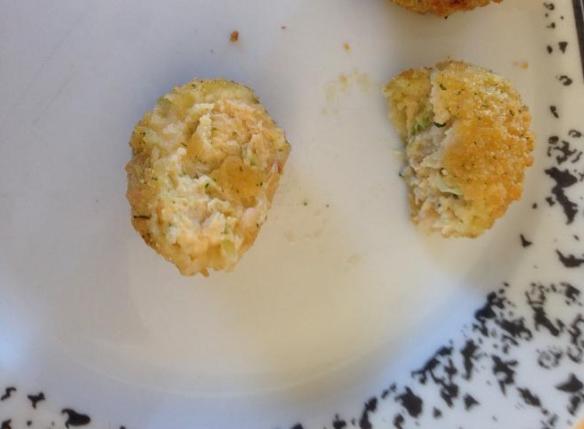 ... et TADAM! Bouchées de poulet! 