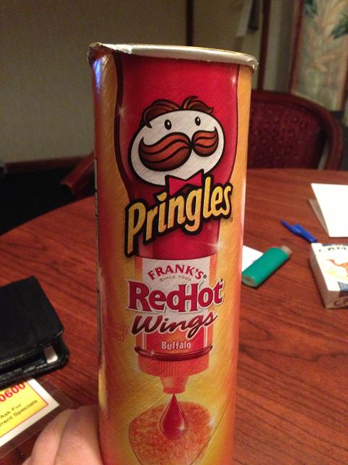 Du Bon Manger - Pringles franks red hot wings buffalo