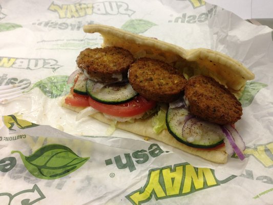 Du bon manger - subway falafel