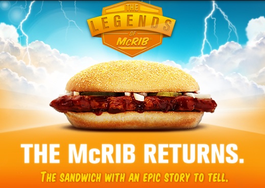 Du bon manger - mcrib