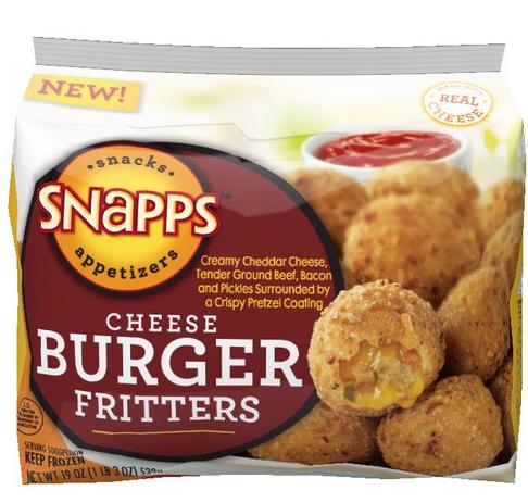 Du bon manger - Snapps cheese burger fritters