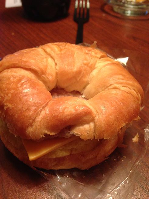 Du bon manger - croissant déjeuner préfabriqué 2