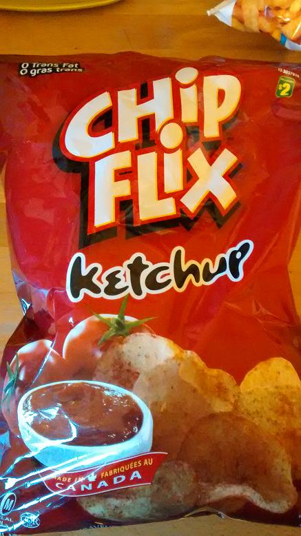 Du bon manger - Chip flix ketchup