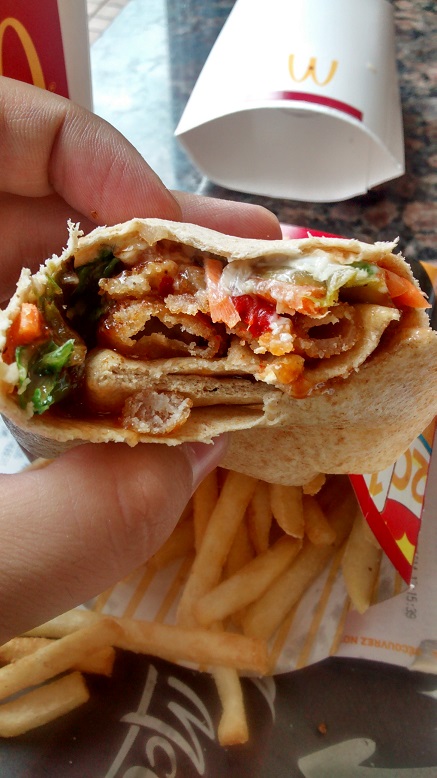 Du Bon Manger - Wrap crevettes mcdo 3