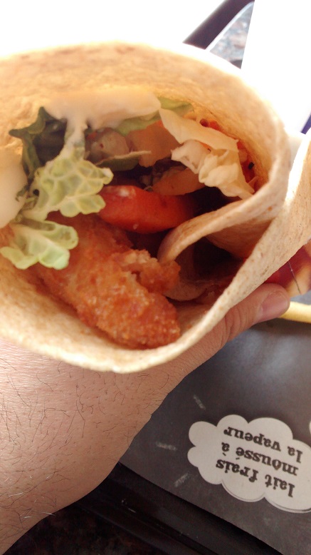 Du Bon Manger - Wrap crevettes mcdo