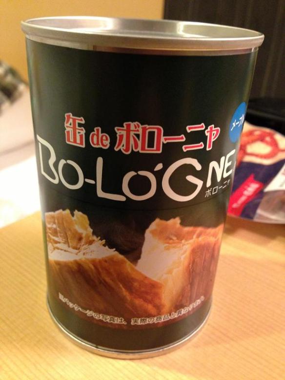 Bologne? Du baloney dans une can???? Sors le loup-marin d'icitte! (Get the phoque out of here)!