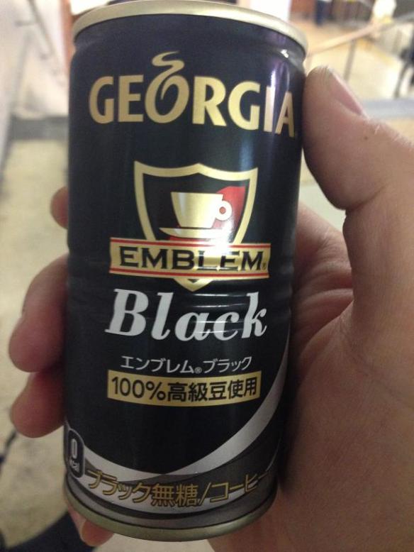 Du café noir frette qui s'appelle Georgia! 