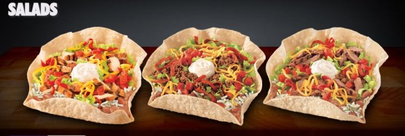 du bon manger- salad taco bell