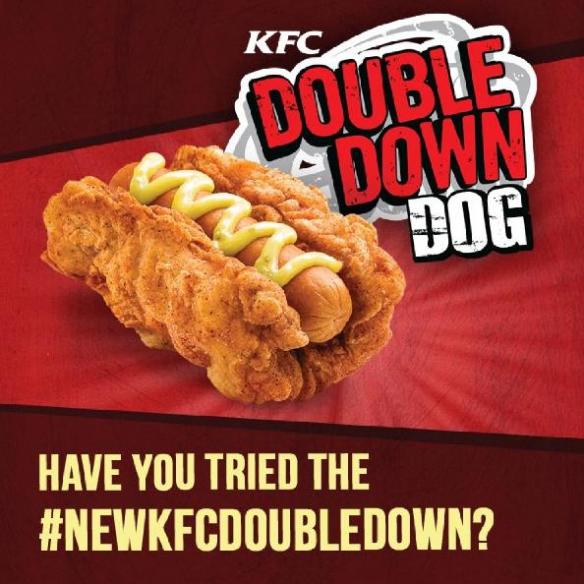 Du Bon Manger - doubledown hotdog