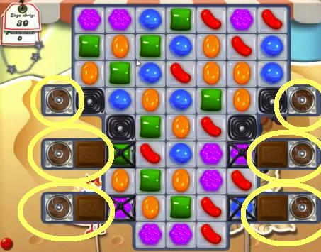 Du bon manger - candy crush chocolat