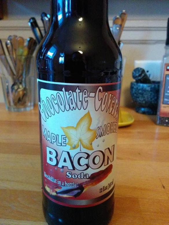 Du bon manger - Chocolate covered maple smoked bacon soda