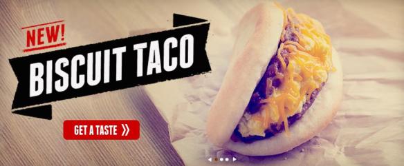 Du Bon Manger - Taco Bell biscuit taco