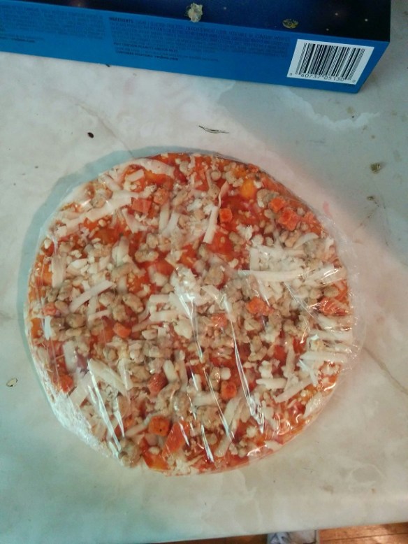 Du Bon Manger - tigre géant pizza style de viande 2