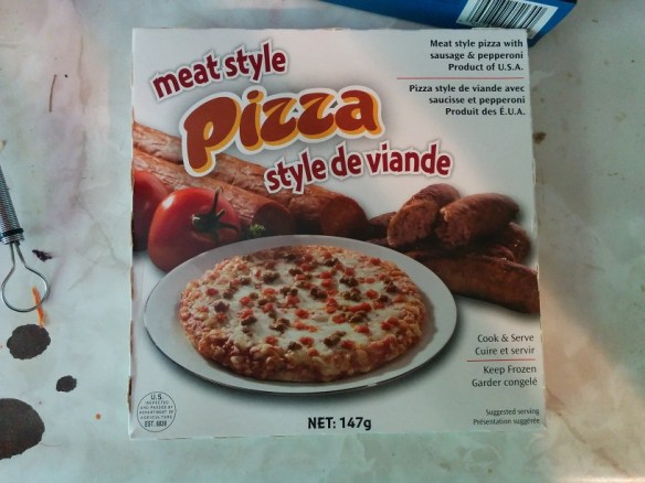 Du Bon Manger - tigre géant pizza style de viande