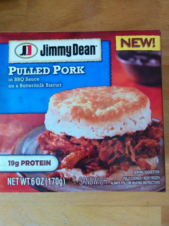 Du Bon Manger - Jimmy Dean Pulled Pork Biscuit Sandwich 1