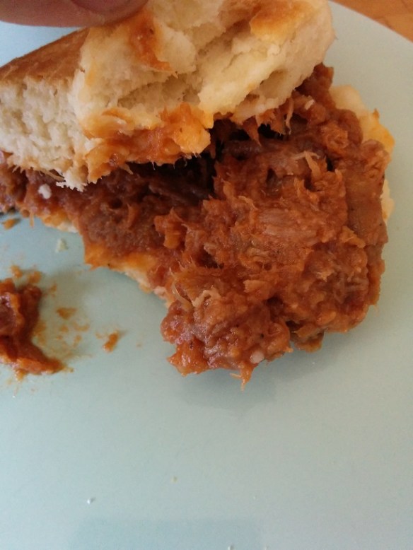 Du Bon Manger - Jimmy Dean Pulled Pork Biscuit Sandwich 5