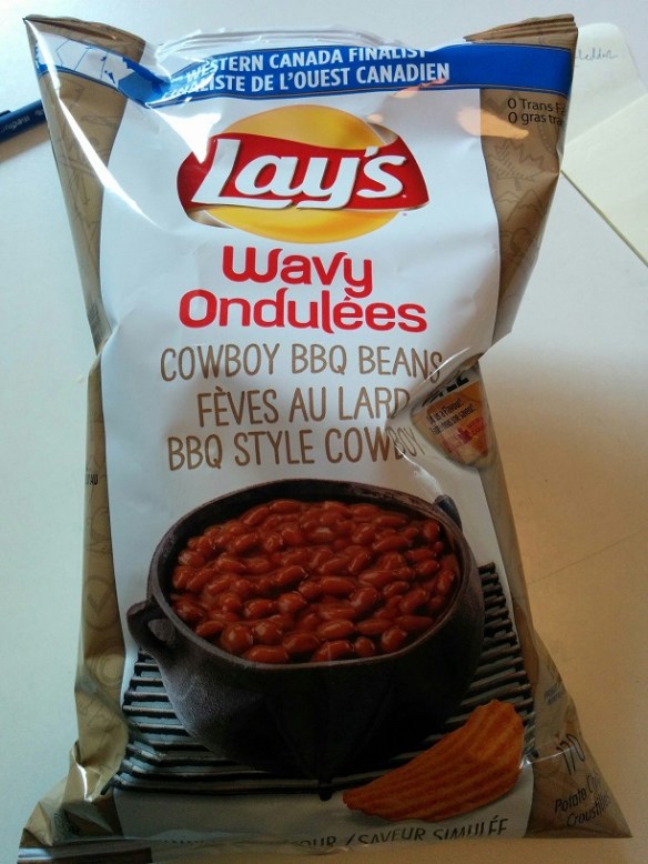 Du Bon Manger - lays 2015 feves au lard bbq cowboy