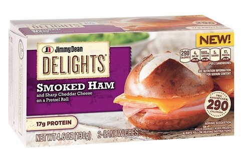 Du Bon manger - pretzel breakfast sandwich