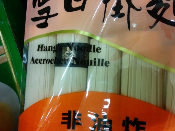 Du Bon Manger - Accrocher nouilles