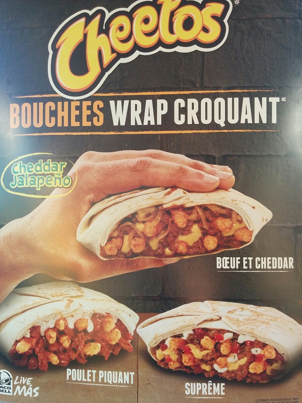 Du Bon Manger - Taco Bell Bouchées Wrap Croquant Cheetos 1