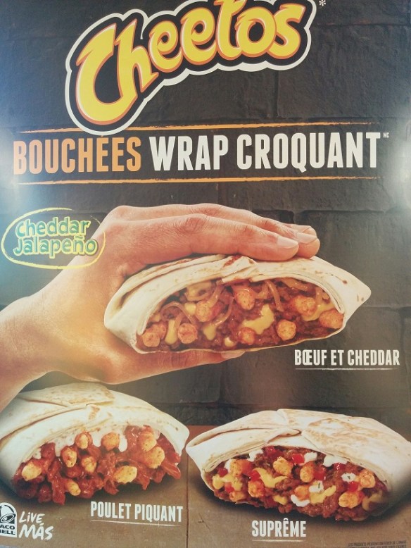 Du Bon Manger - Taco Bell Bouchées Wrap Croquant Cheetos 1